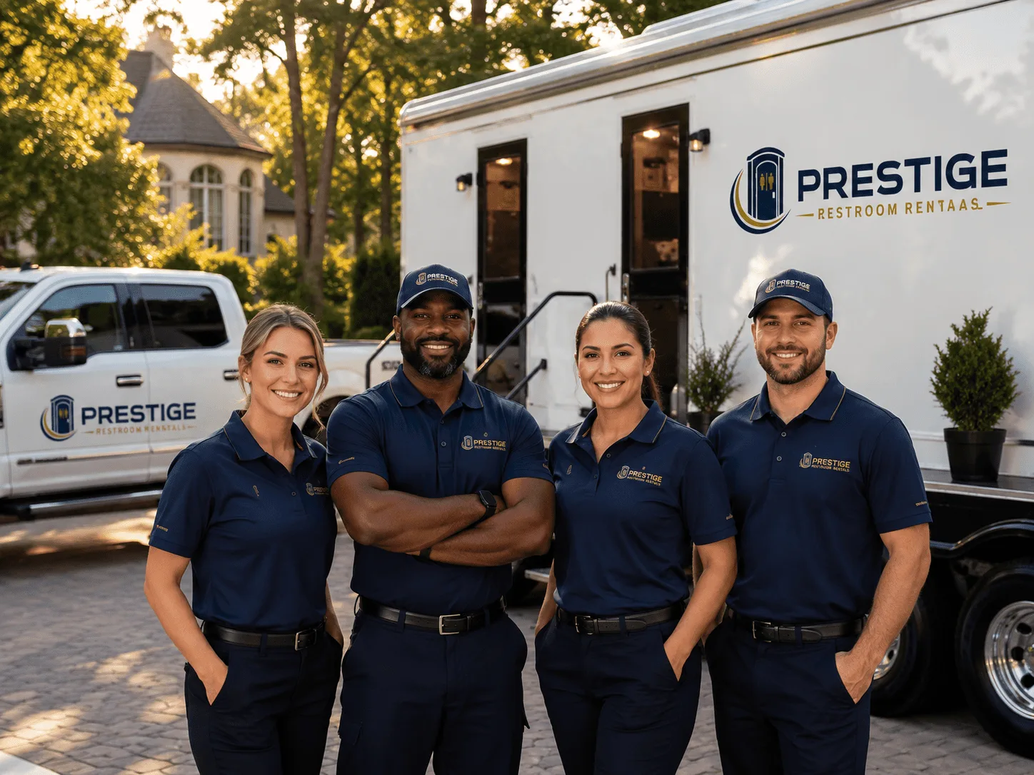 Trusted Luxury Portable Restrooms company in Minden, TX
